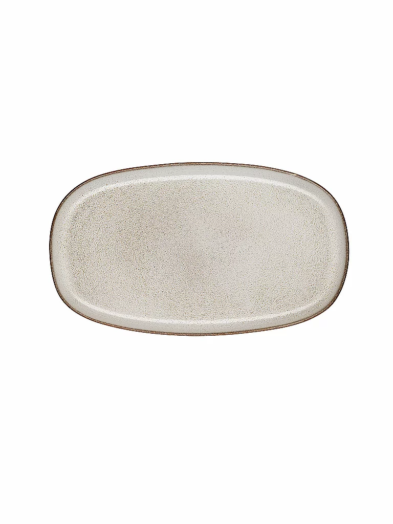 ASA SELECTION Platte oval 31x18cm Saisons Sand beige